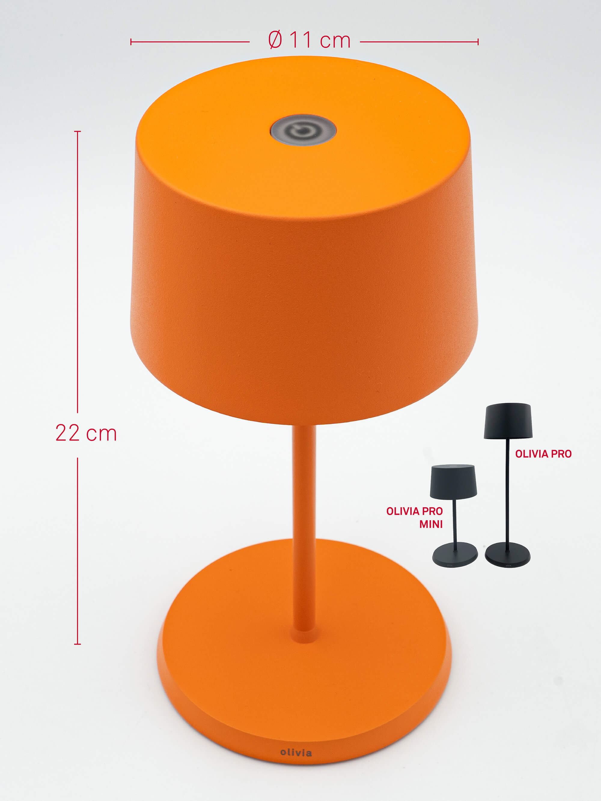 Zafferano Olivia Pro Mini - Arancione / Orange