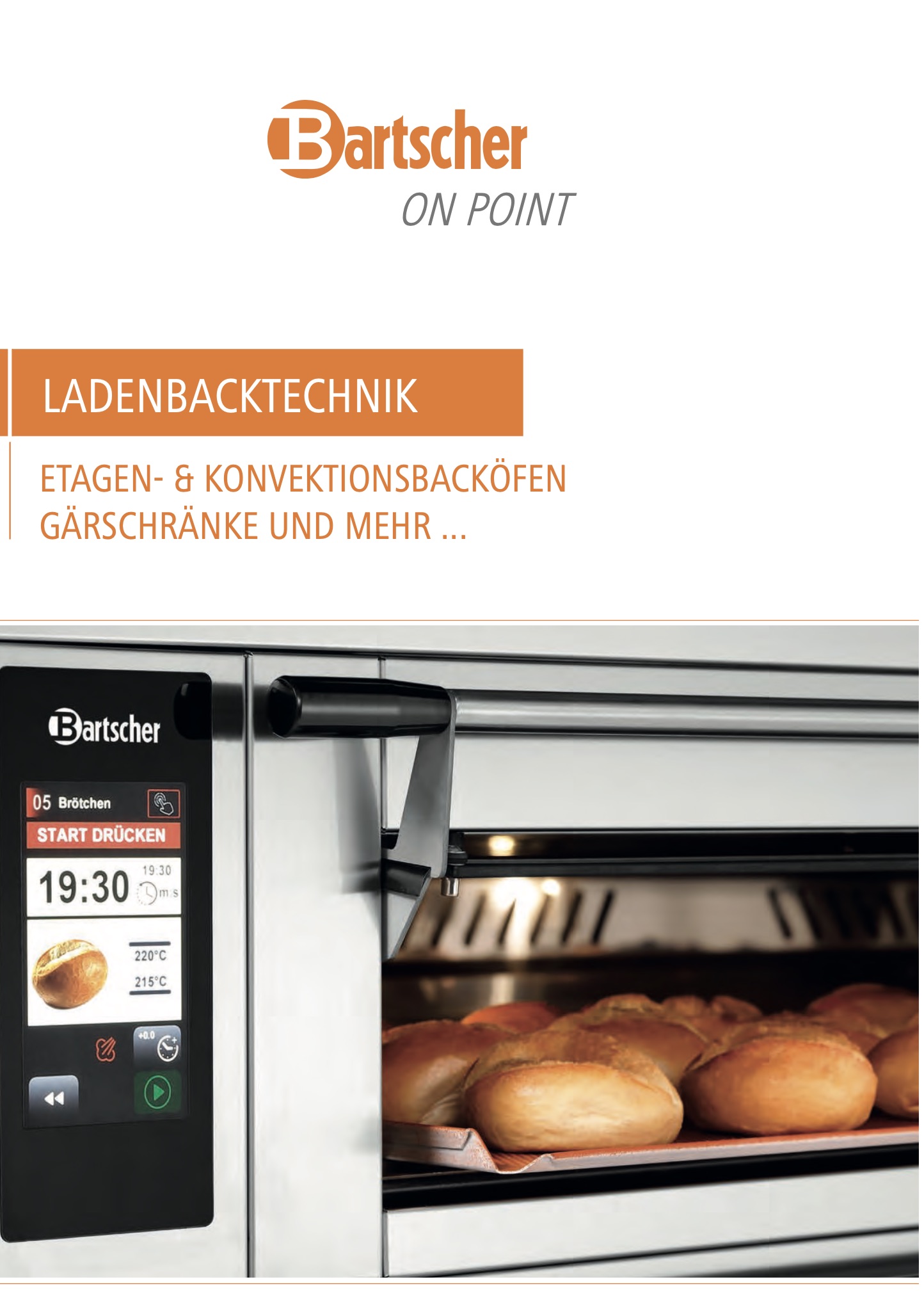 Bartscher Ladenbacktechnik Prospekt PDF